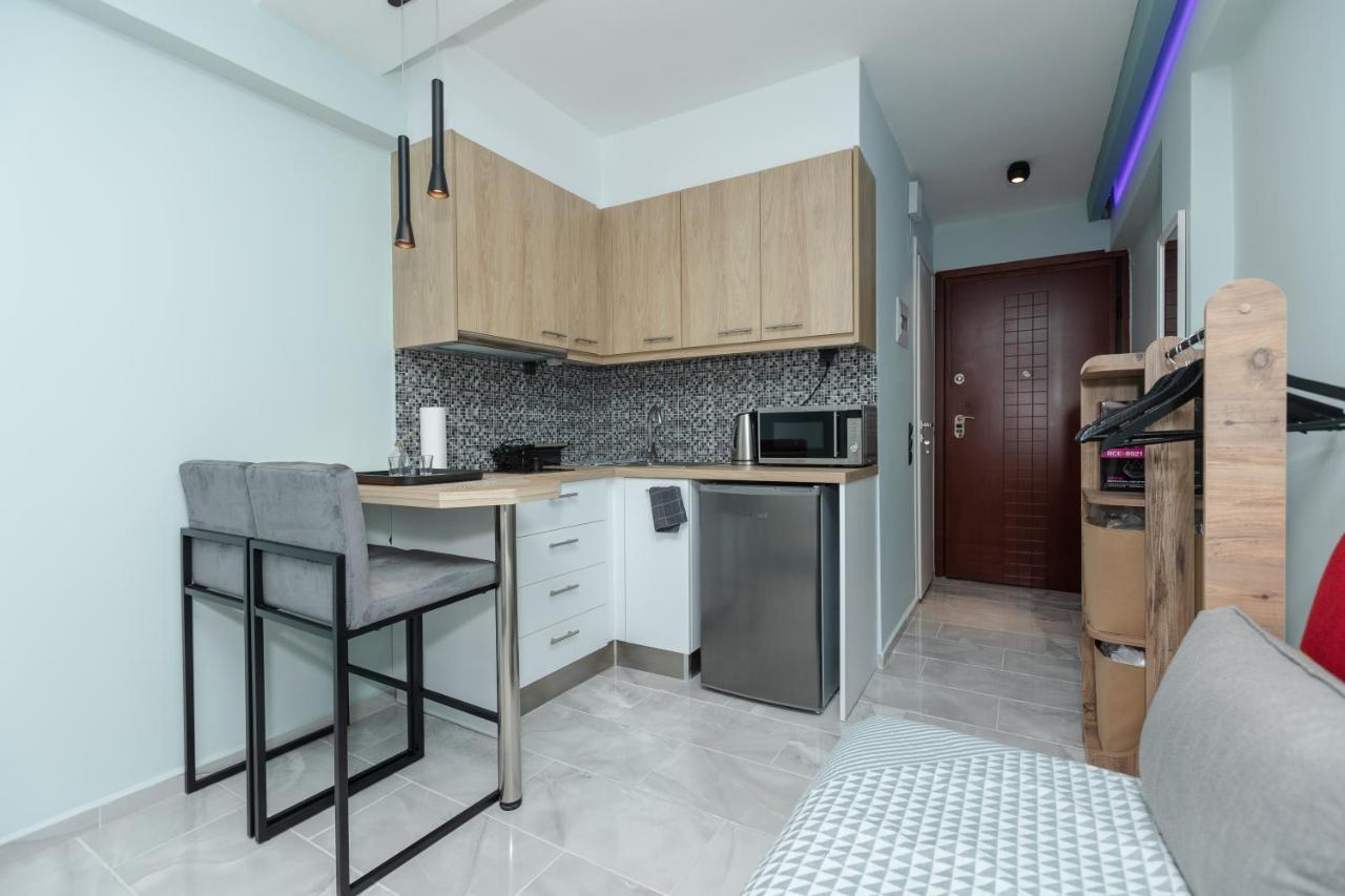 Ellmar - New & Modern Studio In The Center Chalkís Esterno foto
