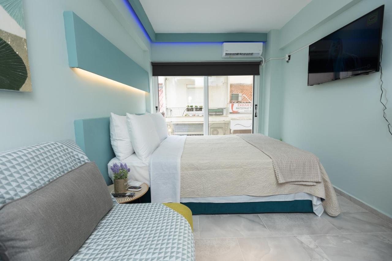 Ellmar - New & Modern Studio In The Center Chalkís Esterno foto